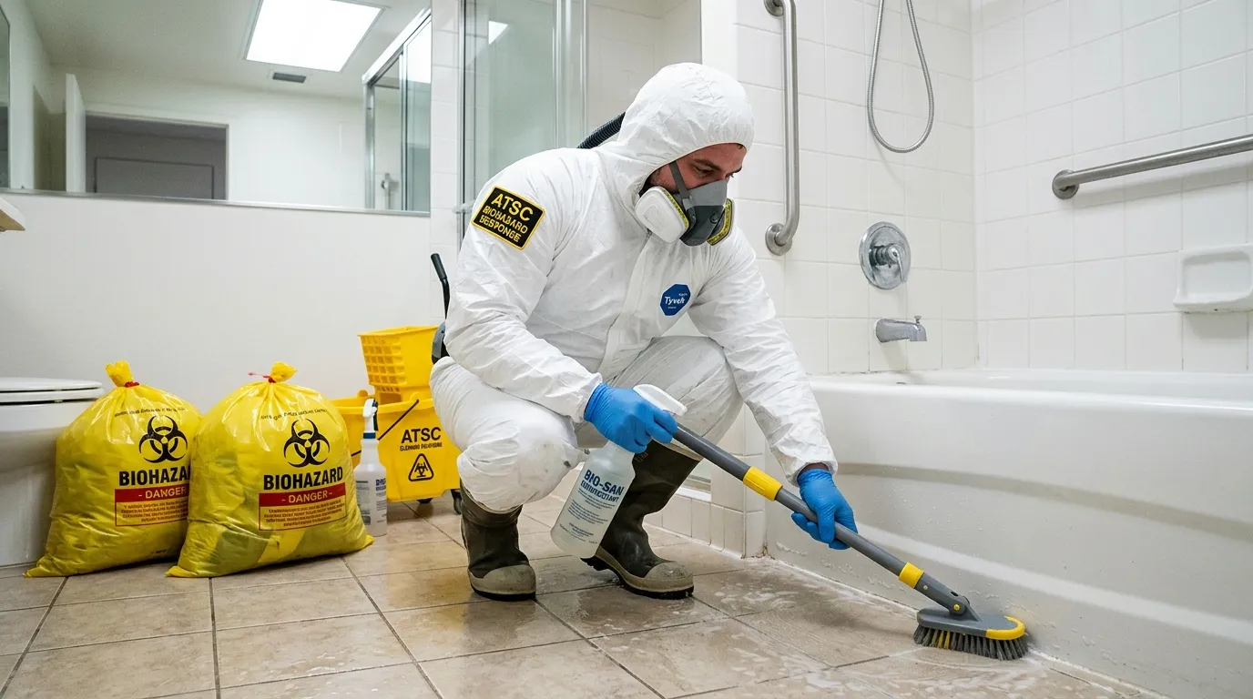 Decontamination equipment deployed for Blood Cleanup in Munhall